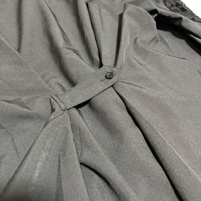 【アメット】 長袖シャツ / 肩レースデザイン / L / ブラック < 女性ファッション  【アメット】 長袖シャツ / 肩レースデザイン / L / ブラック < 女性ファッションの