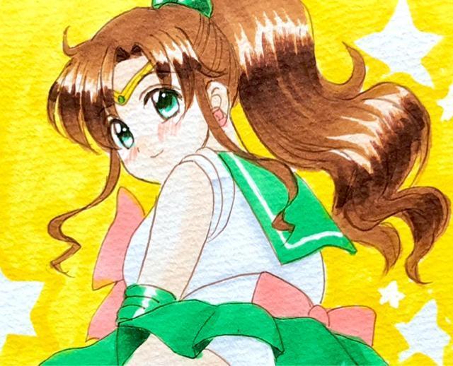 自作イラスト/2枚/セーラージュピター/パンチラ < アニメ/コミック/キャラクター 自作イラスト/2枚/セーラージュピター/パンチラ < アニメ/コミック/キャラクターの