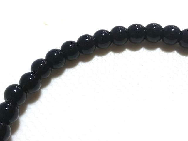 天然石★オニキス ラウンド4mm 半連 < 女性アクセサリー/時計 天然石★オニキス ラウンド4mm 半連 < 女性アクセサリー/時計の