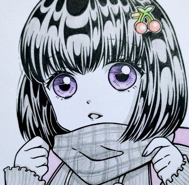 自作イラスト/オリジナル/さくらんぼヘアピンの女の子 < アニメ/コミック/キャラクター 自作イラスト/オリジナル/さくらんぼヘアピンの女の子 < アニメ/コミック/キャラクターの