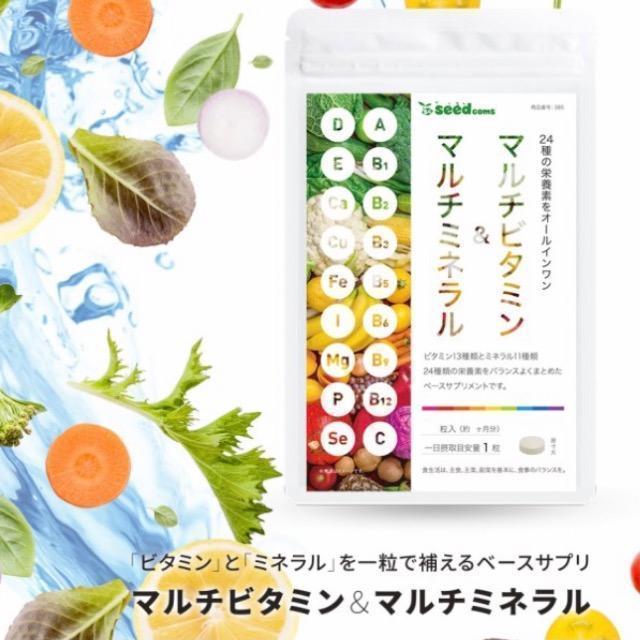 マルチビタミン&マルチミネラル サプリメント約3ヵ月分 健康食品 < グルメ/ドリンク マルチビタミン&マルチミネラル サプリメント約3ヵ月分 健康食品 < グルメ/ドリンクの