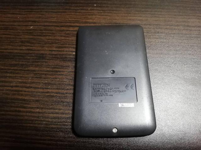 シチズン 電卓 DE-460 収納ケース付属 < インテリア/ライフ シチズン 電卓 DE-460 収納ケース付属 < インテリア/ライフの