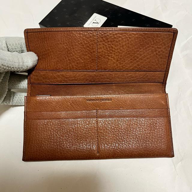 【訳あり】 Valentino Garavani 本革 レザー 長財布 ブラウン 二つ折り 小銭入れあり ヴァレンティノ < ブランド 【訳あり】 Valentino Garavani 本革 レザー 長財布 ブラウン 二つ折り 小銭入れあり ヴァレンティノ < ブランドの