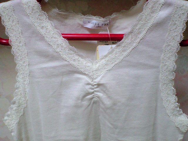 首袖レース:裾ポイントタンク 新品 130:アイボリー/定価2980円 < キッズ/ベビー  首袖レース:裾ポイントタンク 新品 130:アイボリー/定価2980円 < キッズ/ベビーの