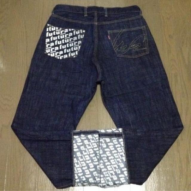 《FUTURA》デニム ステューシー APE XLARGE doarat FAT BAL ヴィンテージ フュチュラ ジーンズ 古着 < 男性ファッション  《FUTURA》デニム ステューシー APE XLARGE doarat FAT BAL ヴィンテージ フュチュラ ジーンズ 古着  < 男性ファッションの