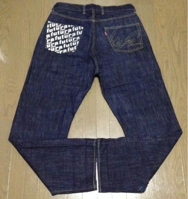 《FUTURA》デニム ステューシー APE XLARGE doarat FAT BAL ヴィンテージ フュチュラ ジーンズ 古着 < 男性ファッション  《FUTURA》デニム ステューシー APE XLARGE doarat FAT BAL ヴィンテージ フュチュラ ジーンズ 古着 < 男性ファッションの