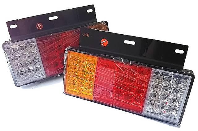 テール ランプ 24V 44 LED 88発 反射板 付 左右 2個 セット < 自動車/バイク テール ランプ 24V 44 LED 88発 反射板 付 左右 2個 セット < 自動車/バイク