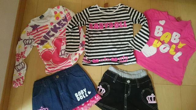 BABYDOLL☆120p5点セット☆美品☆ < ブランド  BABYDOLL☆120p5点セット☆美品☆  < ブランドの