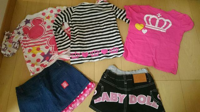 BABYDOLL☆120p5点セット☆美品☆ < ブランド  BABYDOLL☆120p5点セット☆美品☆ < ブランドの