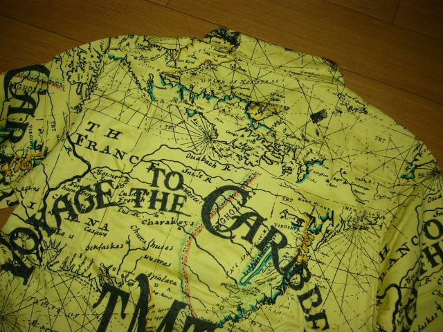 新品TMT総柄シャツL地図柄定価24000円 < ブランド 新品TMT総柄シャツL地図柄定価24000円 < ブランドの