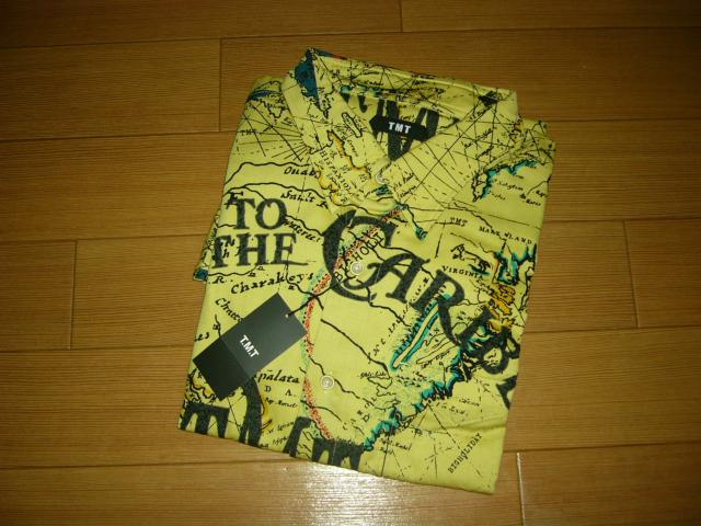 新品TMT総柄シャツL地図柄定価24000円 < ブランド 新品TMT総柄シャツL地図柄定価24000円 < ブランドの
