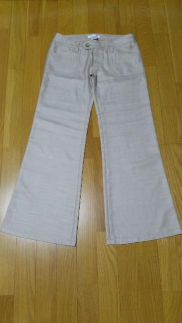 マニックス ワイドパンツ ベージュ 2 難あり < 女性ファッション  マニックス ワイドパンツ ベージュ 2 難あり  < 女性ファッションの