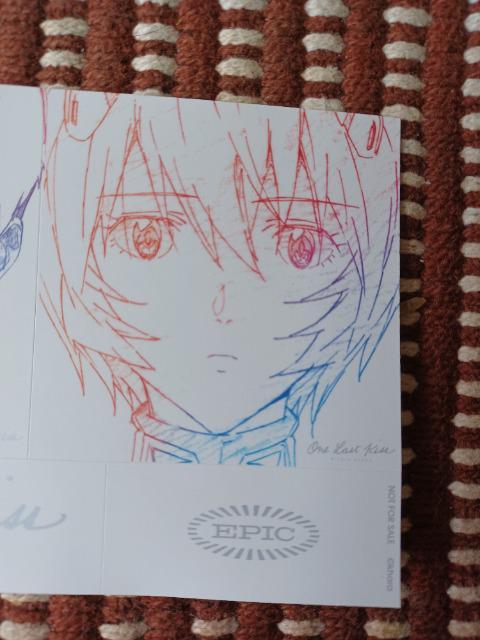 宇多田ヒカル one last kiss ビジュアルステッカー < タレントグッズ  宇多田ヒカル one last kiss ビジュアルステッカー < タレントグッズの