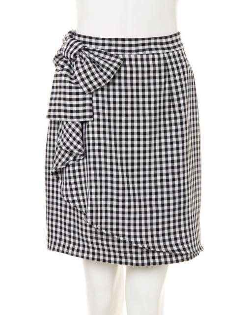 新品☆アラマンダ*サイドラップリボン付きタイトスカート < ブランド 新品☆アラマンダ*サイドラップリボン付きタイトスカート < ブランドの