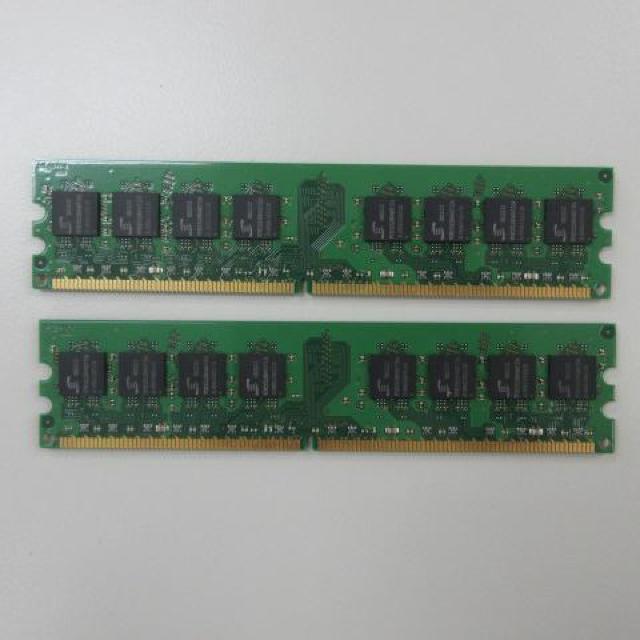 ProMOS V916765K24QCFW-G6 1GB 2Rx8 DDR2-800MHz-CL6 < PC本体/周辺機器  ProMOS V916765K24QCFW-G6 1GB 2Rx8 DDR2-800MHz-CL6 < PC本体/周辺機器の
