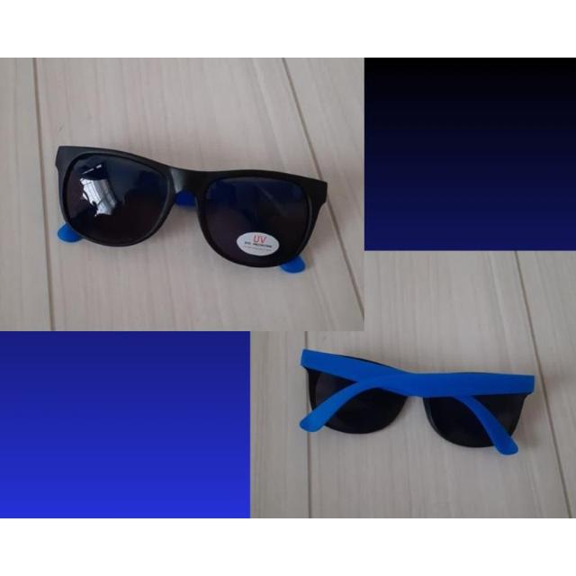 新品■KIDS キッズ 大人の方にも♪ サングラス UVカット◆ブラック&ブルー < キッズ/ベビー  新品■KIDS キッズ 大人の方にも♪ サングラス UVカット◆ブラック&ブルー  < キッズ/ベビーの