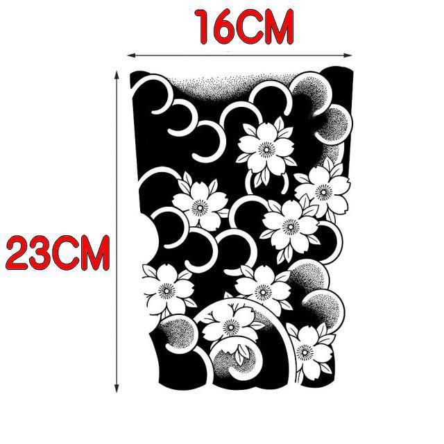 WB01 TATOOシール タトゥーシール リアル和柄ブラック 和彫り入れ墨シール  イベントや動画撮影に リアルな刺青シール < 男性アクセサリー/時計  WB01 TATOOシール タトゥーシール リアル和柄ブラック 和彫り入れ墨シール  イベントや動画撮影に リアルな刺青シール < 男性アクセサリー/時計の
