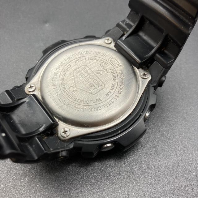 即決 CASIO カシオ G-SHOCK タフソーラー 腕時計 AWG-M100A < 男性アクセサリー/時計  即決 CASIO カシオ G-SHOCK タフソーラー 腕時計 AWG-M100A < 男性アクセサリー/時計の