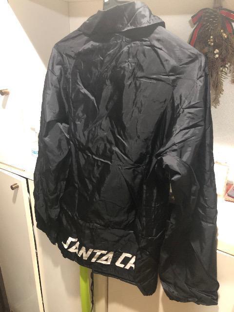 サンタクルーズ ブルゾン SANTA CRUZ コーチジャケット Sサイズ ブラック < ブランド  サンタクルーズ ブルゾン SANTA CRUZ コーチジャケット Sサイズ ブラック < ブランドの