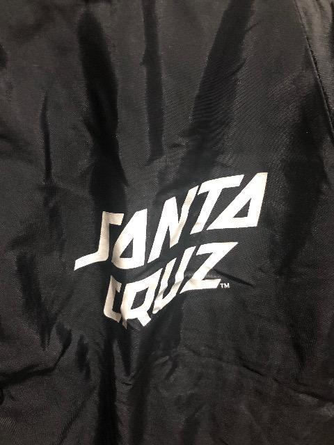 サンタクルーズ ブルゾン SANTA CRUZ コーチジャケット Sサイズ ブラック < ブランド  サンタクルーズ ブルゾン SANTA CRUZ コーチジャケット Sサイズ ブラック < ブランドの