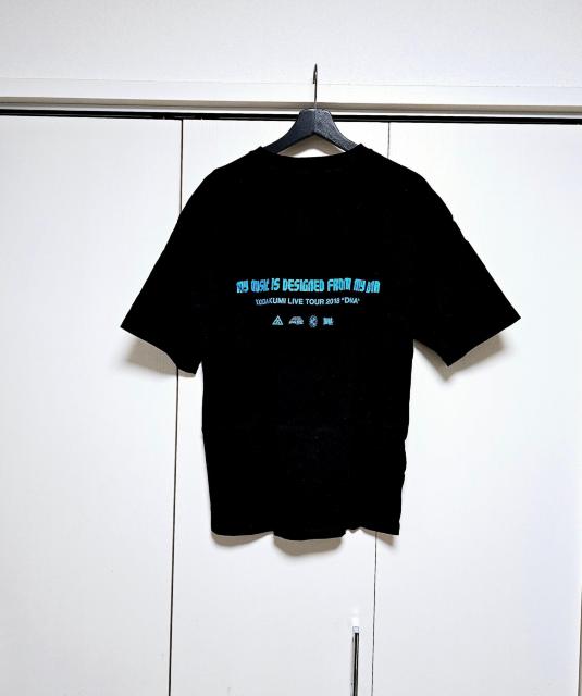 (13) 倖田來未  LIVE TOUR 2018 DNA Tシャツ 黒 M < タレントグッズ  (13) 倖田來未  LIVE TOUR 2018 DNA Tシャツ 黒 M < タレントグッズの