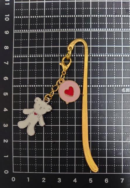 ハンドメイド♪ブックマーカー★アイラブくまちゃんA < インテリア/ライフ ハンドメイド♪ブックマーカー★アイラブくまちゃんA < インテリア/ライフの