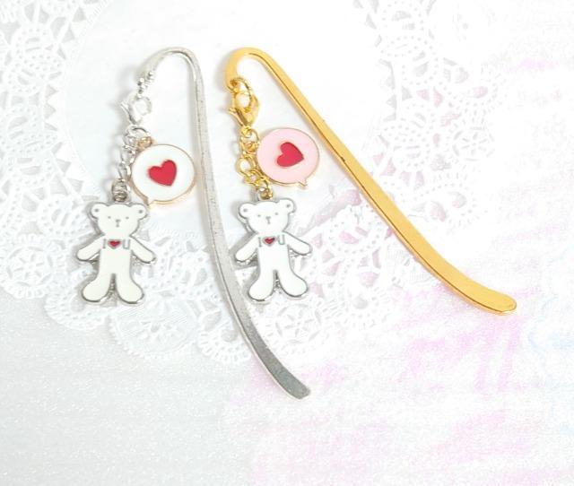 ハンドメイド♪ブックマーカー★アイラブくまちゃんA < インテリア/ライフ ハンドメイド♪ブックマーカー★アイラブくまちゃんA < インテリア/ライフの