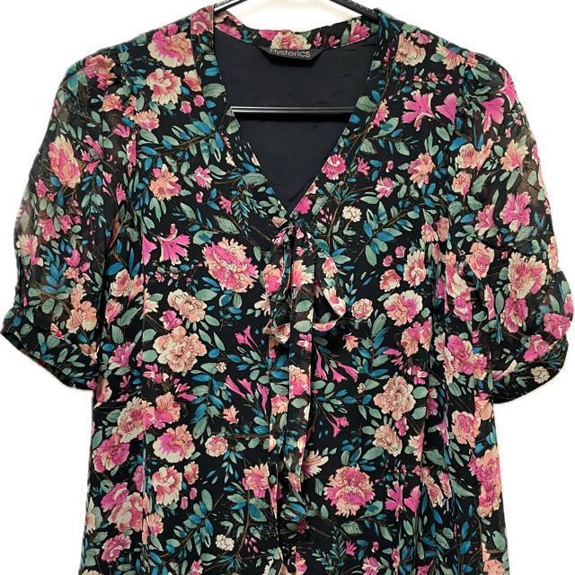 ヒステリックグラマー 花柄 ブラウス ワンピース < 女性ファッション ヒステリックグラマー 花柄 ブラウス ワンピース < 女性ファッションの