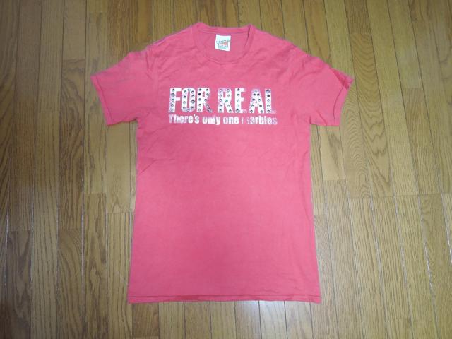 MARBLES マーブルズ スタッズ Tシャツ L 赤 FORREAL TEE 半袖Tシャツ カットソー TMT < ブランド  MARBLES マーブルズ スタッズ Tシャツ L 赤 FORREAL TEE 半袖Tシャツ カットソー TMT  < ブランドの