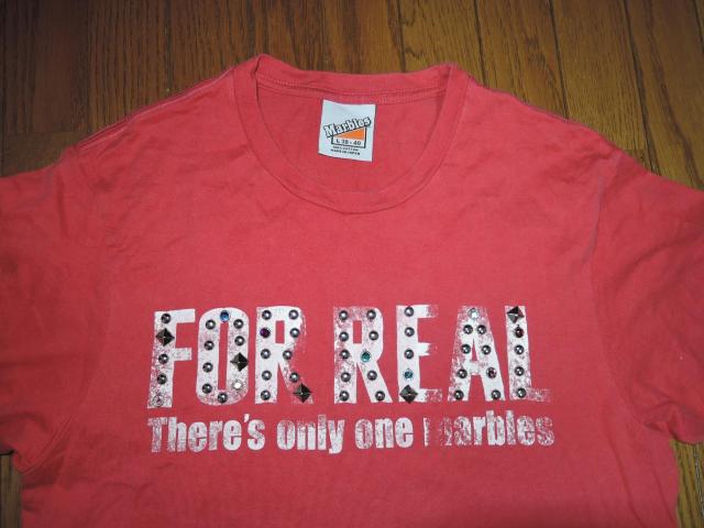MARBLES マーブルズ スタッズ Tシャツ L 赤 FORREAL TEE 半袖Tシャツ カットソー TMT < ブランド  MARBLES マーブルズ スタッズ Tシャツ L 赤 FORREAL TEE 半袖Tシャツ カットソー TMT < ブランドの