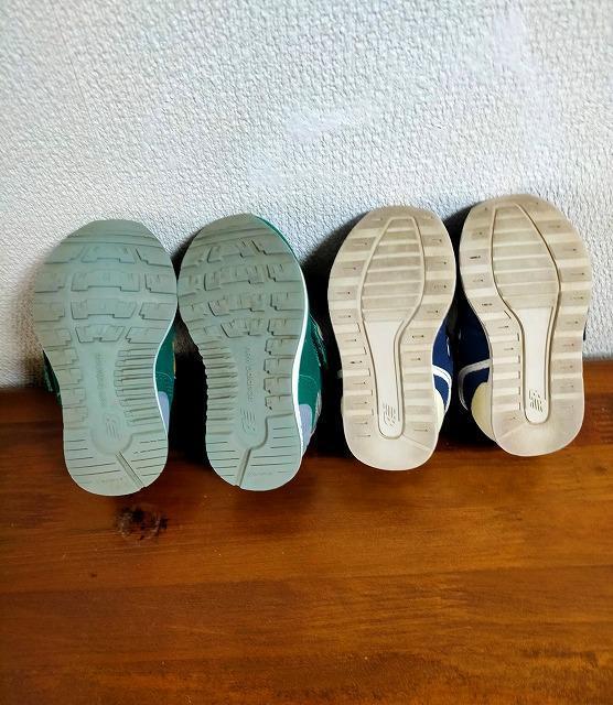 ◆New Balance ニューバランス 2足セット 子供 スニーカー 12cm 中古品 < キッズ/ベビー  ◆New Balance ニューバランス 2足セット 子供 スニーカー 12cm 中古品 < キッズ/ベビーの