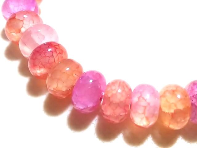 天然石★龍紋瑪瑙(ピンク) 8mm ブレス < 女性アクセサリー/時計 天然石★龍紋瑪瑙(ピンク) 8mm ブレス < 女性アクセサリー/時計の