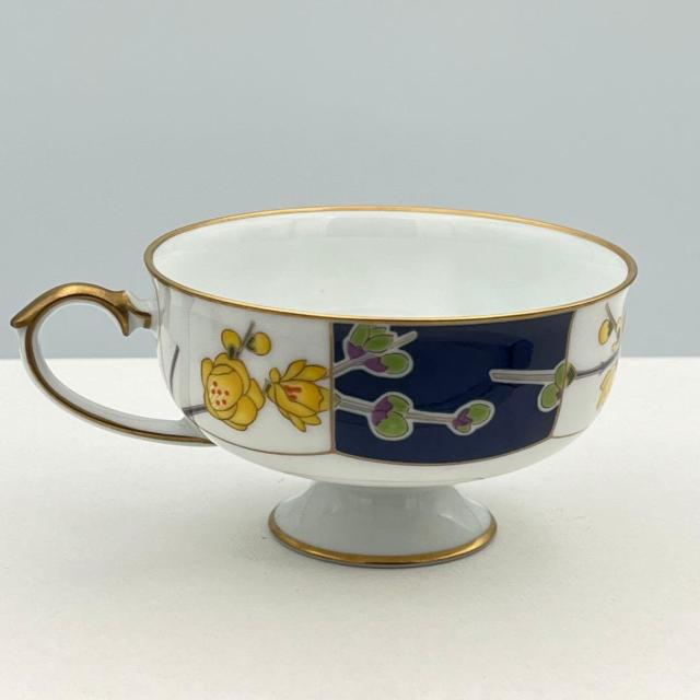 美品 香蘭社 ティーカップ&ソーサー カップのみ 皇居の花シリーズ 師走 ソシンロウバイ 素心蝋梅 限定品 1984年 < インテリア/ライフ 美品 香蘭社 ティーカップ&ソーサー カップのみ 皇居の花シリーズ 師走 ソシンロウバイ 素心蝋梅 限定品 1984年 < インテリア/ライフの
