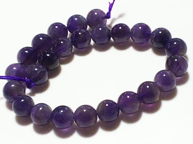 天然石★アメジスト ラウンド8mm 半連 < 女性アクセサリー/時計 天然石★アメジスト ラウンド8mm 半連 < 女性アクセサリー/時計の