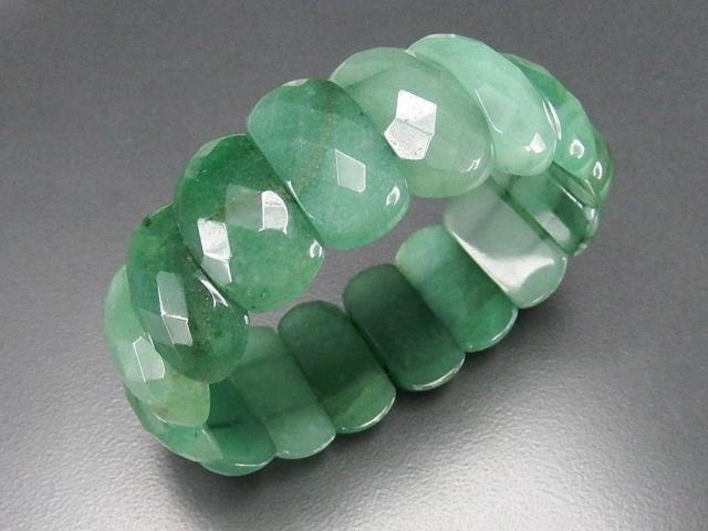 一点物アベンチュリン多面カット超大バングルブレスレット天然石710-082a < 女性アクセサリー/時計 一点物アベンチュリン多面カット超大バングルブレスレット天然石710-082a < 女性アクセサリー/時計の