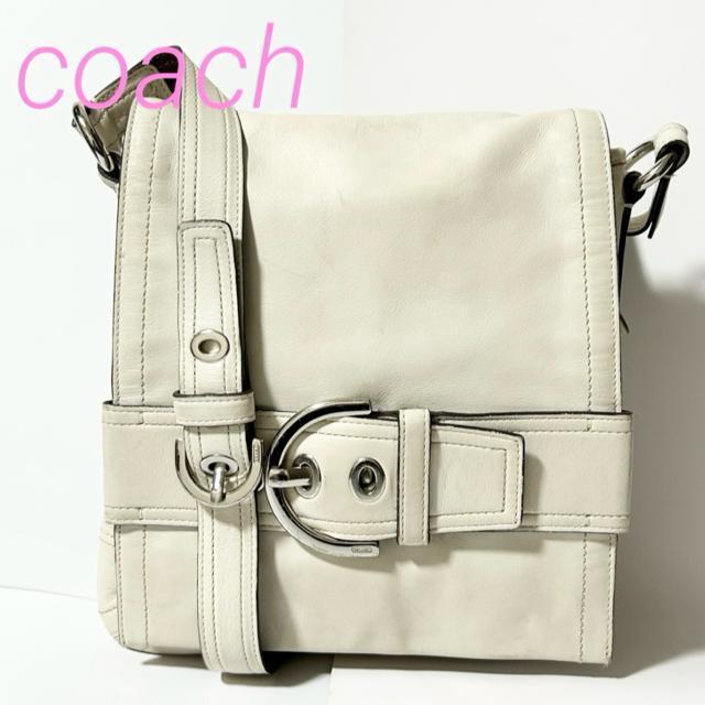 coach �R�[�` �V�����_�[�o�b�O ���U�[ �A�C�{���[ ���f�B�[�X �΂ߊ|��  �� �u�����h�� 