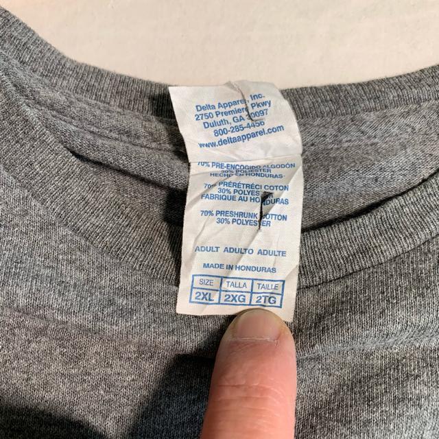 DELTA �r���e�[�WT�V���c �Ò� 2XL�T�C�Y ���� ���ݍ��݃v�����g �N���[�l�b�NT�V���c ����T�V���c �� �j���t�@�b�V������ 