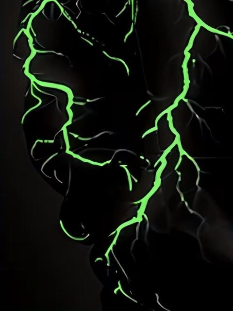 爆ヤス価格2690円★メンズ スポーティ 3D ライトニングプリント フーデッドスウェット USAサイズM(日本サイズXL)黒×緑 < 男性ファッション 爆ヤス価格2690円★メンズ スポーティ 3D ライトニングプリント フーデッドスウェット USAサイズM(日本サイズXL)黒×緑 < 男性ファッションの