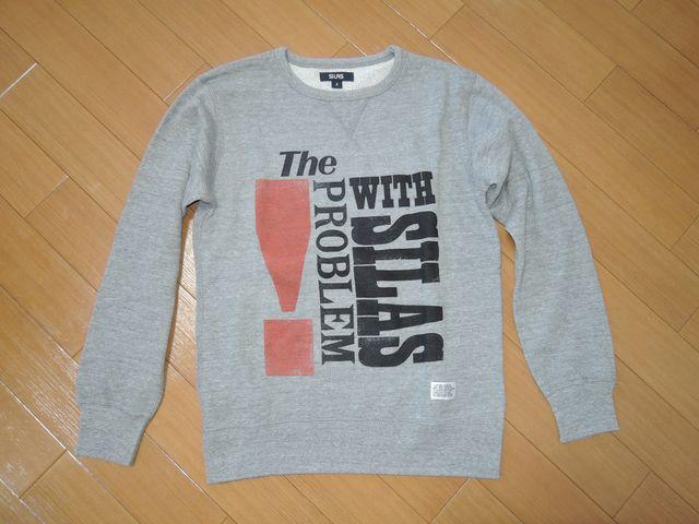 新品SILASサイラスV字スウェット2灰薄手 < ブランド  新品SILASサイラスV字スウェット2灰薄手  < ブランドの