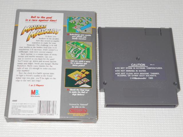 FCMARBLE MADNESS NES CO({̓s)  Q[{/\tg 