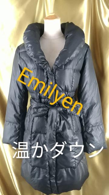 384★エミリアン★素敵すぎる!!ロングダウンコート★9AR★ < 女性ファッション 384★エミリアン★素敵すぎる!!ロングダウンコート★9AR★ < 女性ファッションの