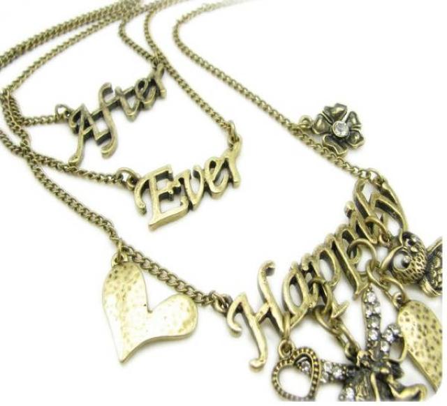 新品ゴスロリ姫系アンティーク調鍵妖精ハート梟ネックレス < 女性アクセサリー/時計  新品ゴスロリ姫系アンティーク調鍵妖精ハート梟ネックレス < 女性アクセサリー/時計の