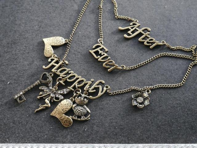 新品ゴスロリ姫系アンティーク調鍵妖精ハート梟ネックレス < 女性アクセサリー/時計  新品ゴスロリ姫系アンティーク調鍵妖精ハート梟ネックレス < 女性アクセサリー/時計の