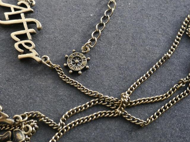 新品ゴスロリ姫系アンティーク調鍵妖精ハート梟ネックレス < 女性アクセサリー/時計  新品ゴスロリ姫系アンティーク調鍵妖精ハート梟ネックレス < 女性アクセサリー/時計の