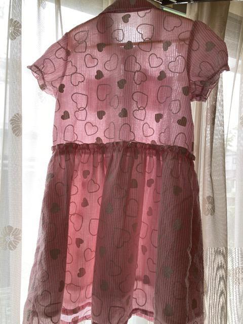 Kiss Drop夏ワンピ130ピンク < キッズ/ベビー  Kiss Drop夏ワンピ130ピンク < キッズ/ベビーの