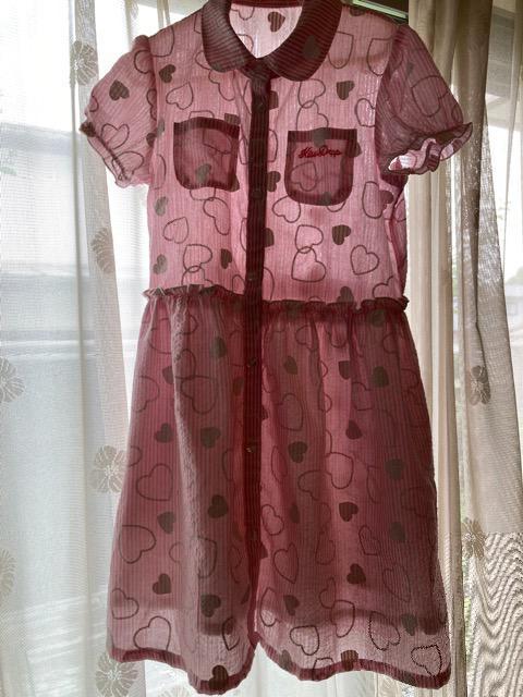 Kiss Drop夏ワンピ130ピンク < キッズ/ベビー  Kiss Drop夏ワンピ130ピンク < キッズ/ベビーの