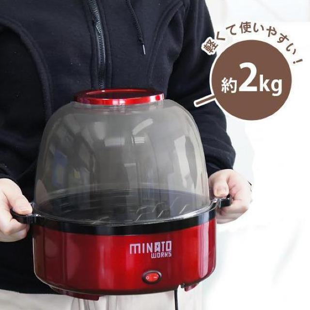 �y�݂�ȂŃ��C���C�y���ށI�z�|�b�v�R�[���}�V�[�� ���b�h �e��6L/�ƒ�p100V �� �C���e���A/���C�t�� 