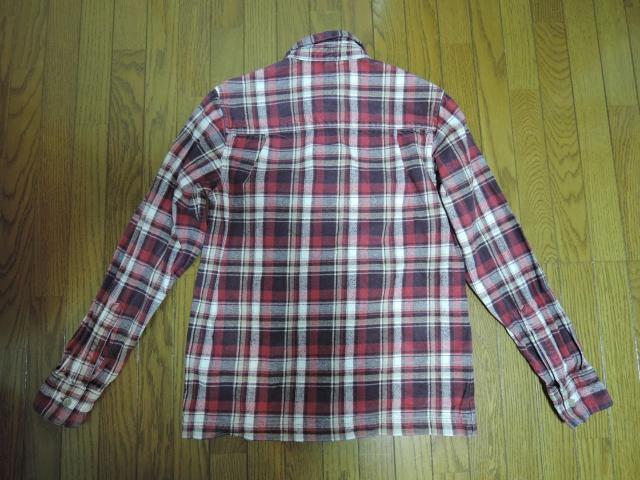 WTAPS ダブルタップス VATOS チェックシャツ S 赤系  長袖シャツ < ブランド  WTAPS ダブルタップス VATOS チェックシャツ S 赤系  長袖シャツ < ブランドの