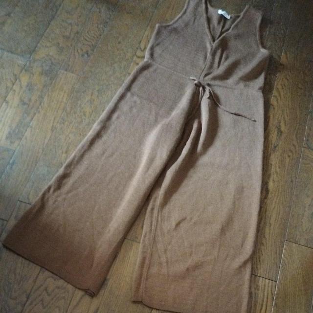 SM2 blue サマンサモスモス 茶褐色 サロペット 美品 < ブランド SM2 blue サマンサモスモス 茶褐色 サロペット 美品 < ブランドの