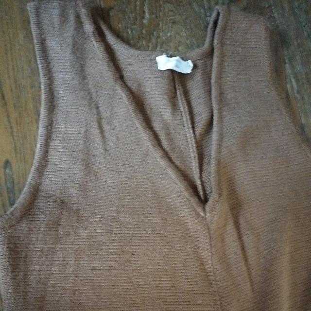 SM2 blue サマンサモスモス 茶褐色 サロペット 美品 < ブランド SM2 blue サマンサモスモス 茶褐色 サロペット 美品 < ブランドの